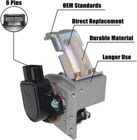 img 2 attached to GELUOXI Accelerator Pedal Position Sensor Assembly 37971-RBB-003: Compatible with 2003-2014 Honda Accord, CR-V, Element, Pilot & Ridgeline. Acura TL, TSX & MDX Compatible: Part# 37971-PZX-003 699-199