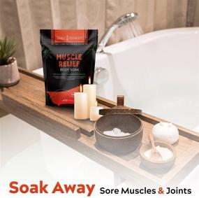 img 2 attached to DAILY REMEDY Epsom Salt Muscle Relief Body Soak - Made in USA - Deep Soak for Body Aches, Muscle Pain, Joint Soreness, and Tired Muscles.