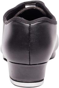 img 2 attached to Joocare Women's Split Sole Jazz Tap Dance Shoes: Ultimate Comfort and Style for Adult/Unisex Big Kids