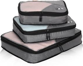 img 4 attached to Hynes Eagle Compression Expandable Organizer: Streamline Your Travel with Efficient Accessories and Packing Organizers