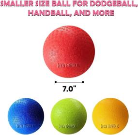 img 3 attached to 🤾 Bounce Dodgeball Set - Next Gen Dodge Ball Equipment
