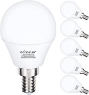 💡 comzler small light bulb - ceiling fan light bulbs with 60 watt equivalent logo