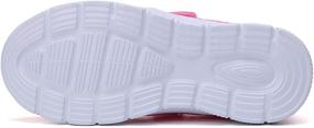 img 2 attached to Yapoly Breathable Sneakers Lightweight Athletic Girls' Shoes