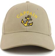 captain anchor embroidered deluxe cotton sports & fitness and team sports logo