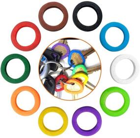 img 4 attached to Silicone Plastic Identifier Rings Colors Commercial Door Products