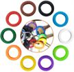 silicone plastic identifier rings colors commercial door products logo