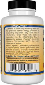 img 2 attached to Healthy Origins L Carnitine Crystalline Capsules