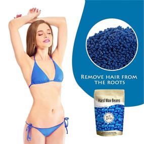 img 2 attached to 🌿 ViiLife Hard Wax Beans Hair Removal: 2.2lb for Efficient At-Home Waxing - Ideal for Brazilian, Underarms, Chest, Back, Bikini, and Legs (2.2lb)