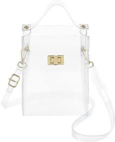 img 4 attached to Crossbody Aprroved Handbags Concerts Clear Horizontal Women's Handbags & Wallets for Crossbody Bags