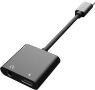 🎧 иворос адаптер для наушников и зарядки usb c, аудиоразъем type c, конвертер наушников aux для samsung galaxy s21/s20/fe 5g/+/ultra/note 20/10/plus, google pixel 5/4/3/2 xl, ipad pro 2021/air 4 логотип