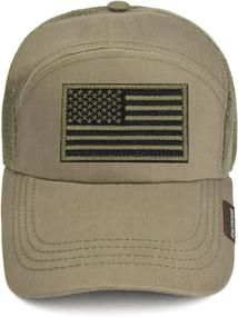 img 1 attached to U LIAN Tactical Embroidered American Fastener