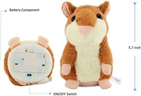 img 1 attached to Yoego Electronic Talking Hamster with Mimicry Function