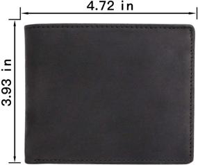 img 2 attached to 🎓 Customized Son's Engraved Graduation Christmas Men's Accessories: Wallets, Card Cases & Money Organizers