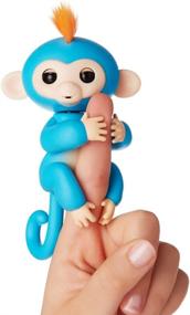 img 4 attached to Fingerlings Interactive Monkey Orange 🐵 WowWee: Engaging and Entertaining Interactive Toy Monkey