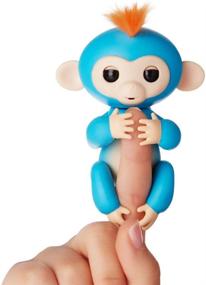 img 3 attached to Fingerlings Interactive Monkey Orange 🐵 WowWee: Engaging and Entertaining Interactive Toy Monkey