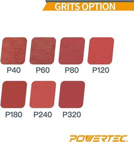 img 3 attached to POWERTEC 45204 6 Inch Sanding Discs, 40 Grit - Premium Aluminum Oxide 25 Pack