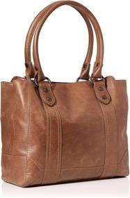 img 3 attached to FRYE Melissa Tote Leather Handbag Women's Handbags & Wallets for Totes