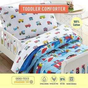 img 3 attached to Wildkin Lightweight Embroidered Comforter - Coordinated Kids' Home Store Essentials