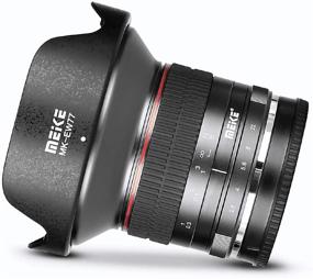 img 3 attached to Meike 12mm f2.8 Ultra Wide Angle Fixed Lens with Removable Hood for Fujifilm Mirrorless Cameras: Compatible with X-T Series, X-Pro Series, X-E Series, X-A Series, and More APS-C Models