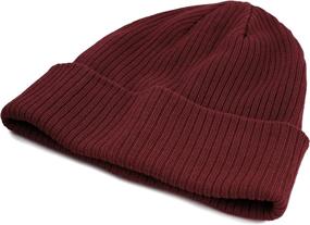 img 1 attached to Hat Depot Cotton Cuffed Beanie Outdoor Recreation