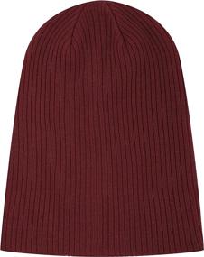 img 2 attached to Hat Depot Cotton Cuffed Beanie Outdoor Recreation