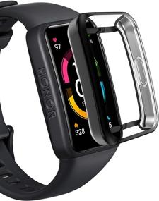 img 1 attached to Compatible Ultra Thin Protective Smartwatch Accessories