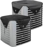 🍃 optimal air conditioner cover for outdoor units - leaf guard included | ideal for ac 36 x 36 inches logo
