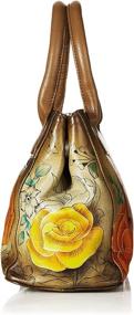 img 2 attached to 👜 Anna Anuschka Convertible Shoulder Original Handbags & Wallets: Stylish and Versatile Women's Totes