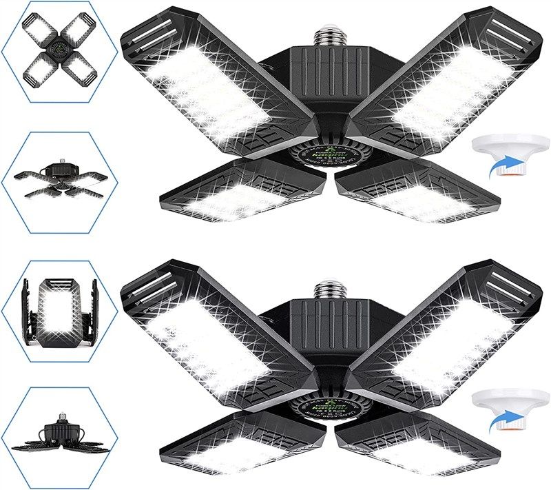 adjustable 12000lm 6500k deformable warehouse residential 로고