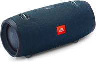 jbl xtreme 2 portable waterproof wireless bluetooth speaker - blue (renewed) logo