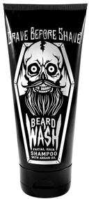 img 1 attached to 🧔 Beard Wash & Beard Conditioner Pack by GRAVE BEFORE SHAVE