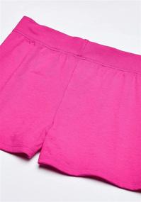 img 2 attached to 👧 Hanes Little Girls' Jersey Short (Pack of 3) – Stylish and Comfortable Shorts for Girls