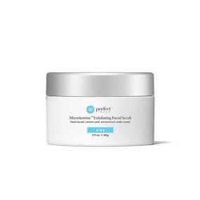img 4 attached to 🧖 Exfoliating Facial Scrub with Microlumina, Dead Sea Salt, Volcanic Sand, Argan Oil, Acai, Kaolin, and Aluminum Oxide Crystals by Perfect Image