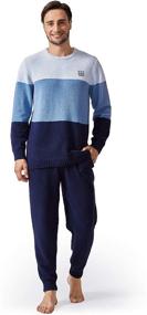 img 4 attached to DAVID 🌙 ARCHY Gradient Sleepwear Nightwear