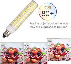 img 4 attached to High-Quality Equivalent Mini Candelabra Replacement Ppe11B100 AC100V 130V - A Perfect Fit for Your Lighting Needs