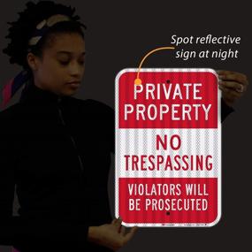 img 2 attached to 🚫 SecurePrivate Property: Reflective Trespassing Prosecuted Solution