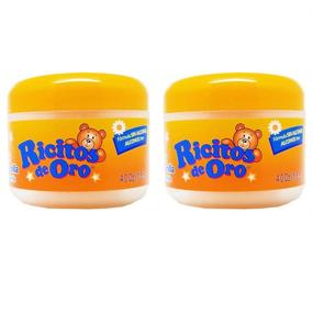 img 4 attached to 👶 Ricitos De Oro Chamomile Baby Styling Gel - Natural, Alcohol-Free and Non-Greasy Hair Gel for Daily Use (4.0 Fl Oz / 115 gr) - Pack of 2