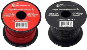 img 3 attached to 100 Ft Each Red &amp; Black Stranded Copper Clad 14 Gauge GA Wire: Primary Remote Power, Ground