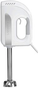 img 1 attached to 🥄 Cuisinart HM-8GR Hand Mixer: 8-Speed with Blending Attachment, Gray - Efficient Mixing Delivered!