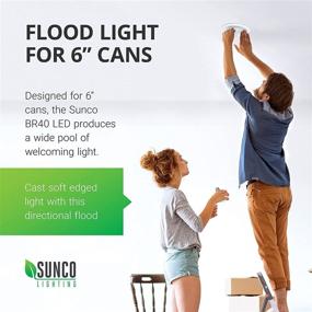 img 1 attached to Optimal Ambiance Made Easy: 🌞 Sunco Lighting Dimmable 4000K Indoor Solution