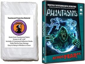 img 3 attached to 👻 AtmosFearFX Phantasms Halloween DVD from Maxx Flex, featuring Reaper Brothers' High Resolution Window Projection Screen