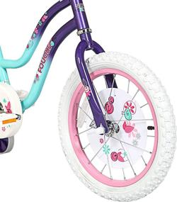 img 2 attached to Princess Kids Bike: 12-18 Inch Boys Girls Bicycle with Training Wheels for Toddlers and Children