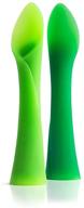 🥄 olababy 100% silicone soft-tip training spoon: ideal for baby led weaning - 2 pack logo