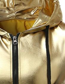 img 1 attached to 🦘 Hipster Metallic Sleeveless Kangaroo Men's Clothing: ZEROYAA's Modern Twist on Fashion