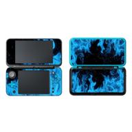 🔥 ice blue flame eseeking vinyl cover decals skin sticker for new nintendo 2ds xl/ll logo