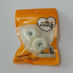 img 2 attached to 🧵 Набор шестерен HONEYSEW для швейных машин Singer Angled Hook Gear Set 500 & 800 Series - модели 513, 533, 534, 543, 834 и 838 - Номер детали #103361AS.