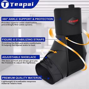 img 2 attached to Teapai Ankle Brace: Occupational Health & Safety for Men and Women