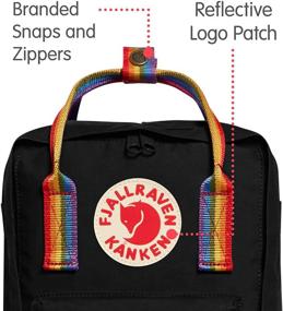 img 3 attached to 🎒 Fjallraven F23561 Mini Kanken Backpack - Ideal Casual Daypacks for All