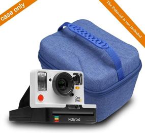 img 2 attached to Aproca Hard Travel Storage Case For Polaroid Originals Now I-Type/OneStep 2 / OneStep Instant Film Camera (Blue-New Version)