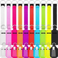 keychain chapstick wristlet lanyards travelling logo